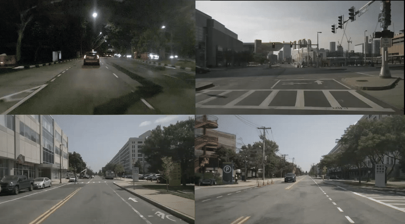 Interactive world model driving simulation — diverse driving environments